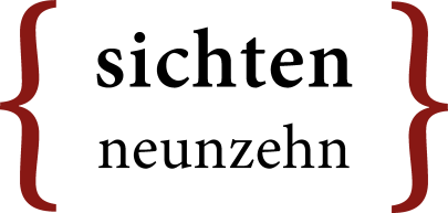 Sichten 19: 2015